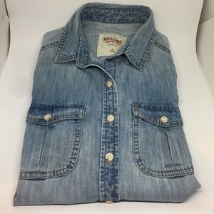 Women denim shirt size M
